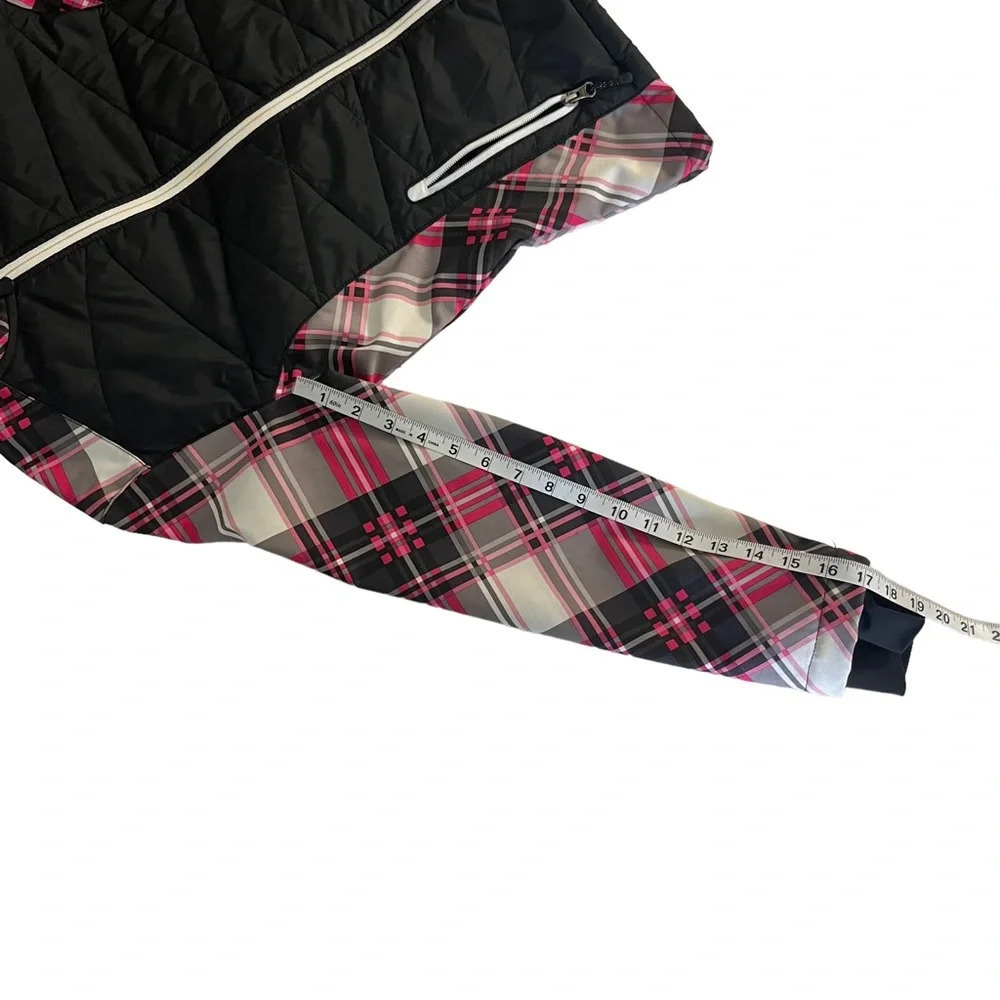 Snozu Plaid Hooded Faux Fur Lined Jacket Size L (14/16) - Picture 11 of 11